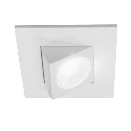 Nicor Lighting NICOR Lighting DQR2-AA-10-120-3K-WH 2 in. Square Eyeball LED Downlight in White - 3000K DQR2-AA-10-120-3K-WH